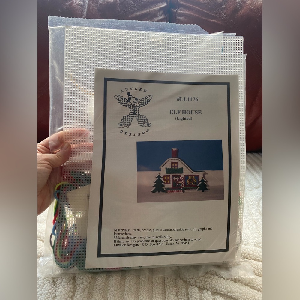 Elf House Needlepoint Kit